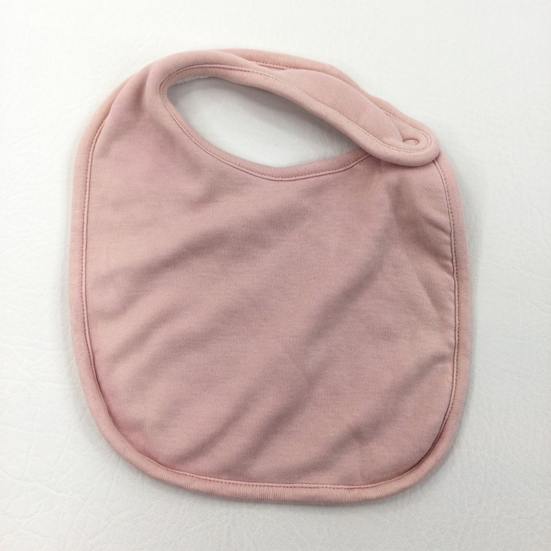 Pink Bib - Girls 0-3 Months