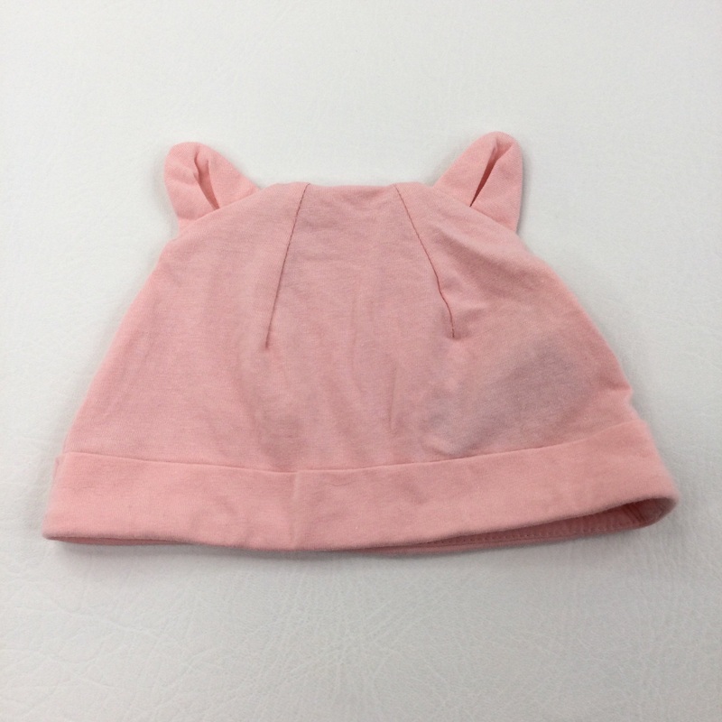 Pink Hat with Ears - Girls 12-24 Months