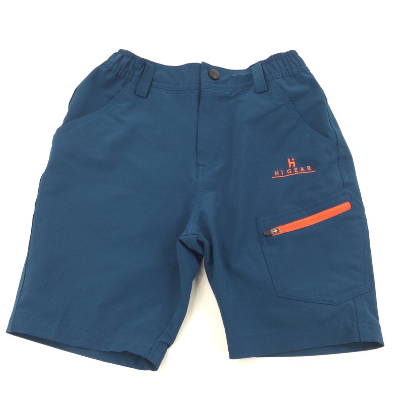 Blue & Orange Shorts - Boys 7-8 Years