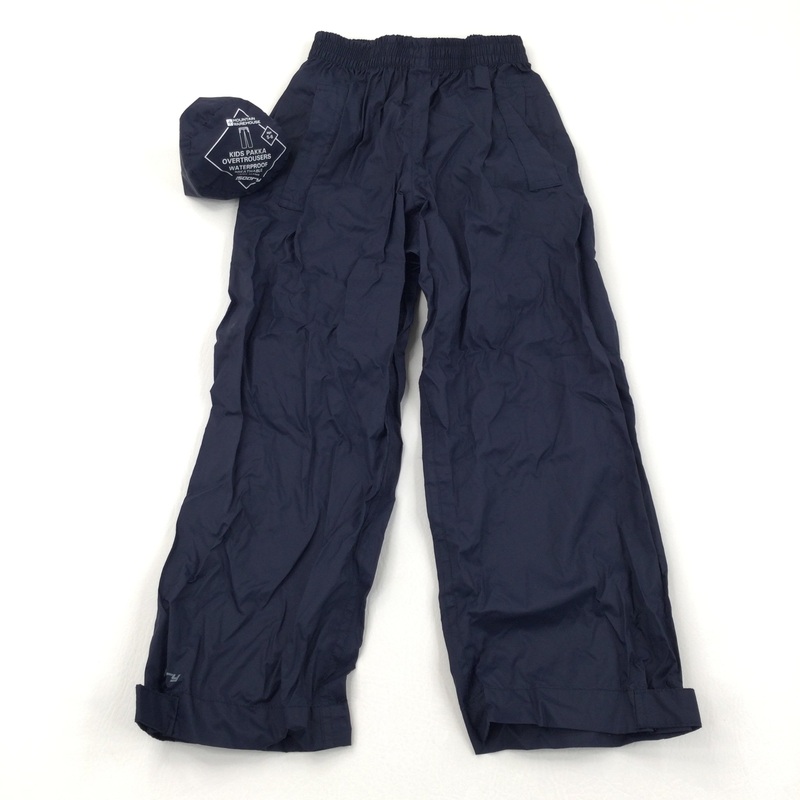 Navy Waterproof Trousers - Boys/Girls 5-6 Years