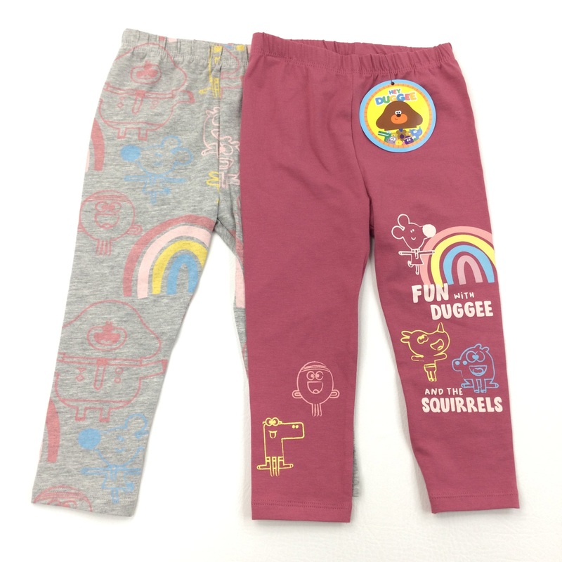 **NEW** 2 Pack Hey Duggee Leggings - Girls 18-24 Months