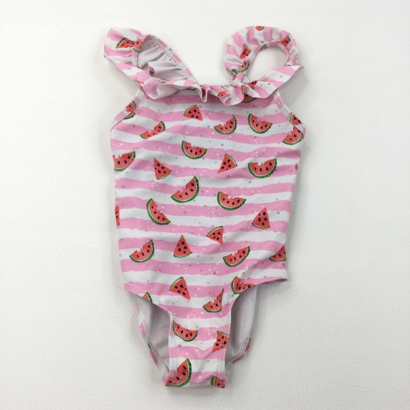 Watermelons Swimming Costume - Girls 3-4 Years
