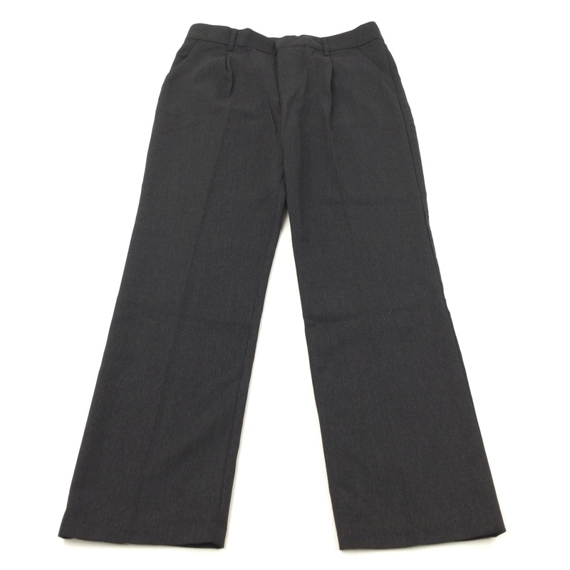Dark Grey Trousers - Boys 12-13 Years