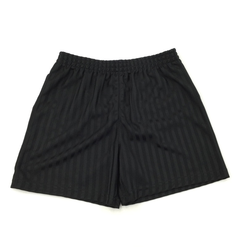 Black Sports Short - Boys 9-10 Years