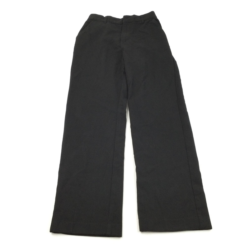 Black Trousers with Adjustable Waist - Boys 12-13 Years