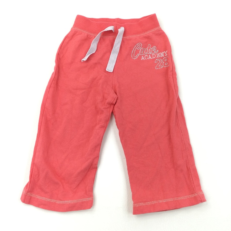 'Cute Academy 28' Pink Trousers - Girls 12-18 Months