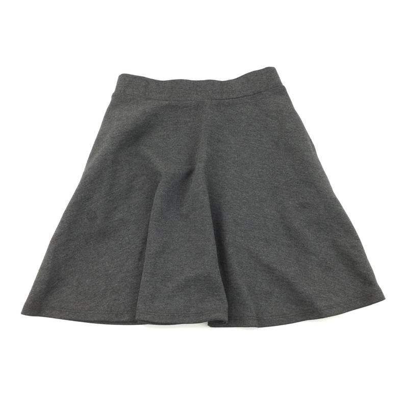 Dark Grey Skirt - Girls 8-9 Years