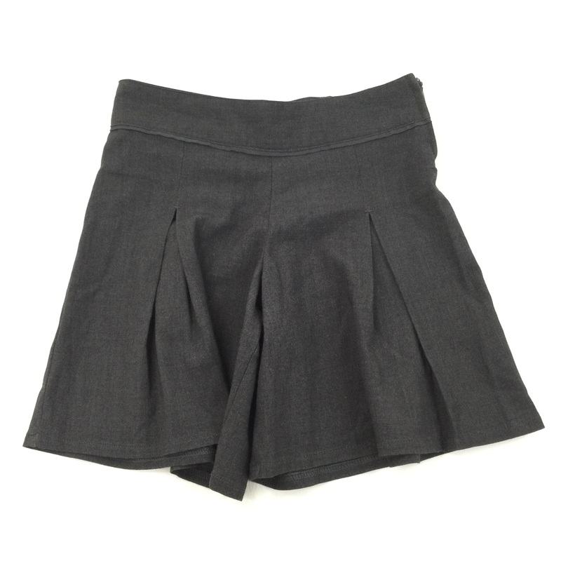 Grey Cullottes - Girls 7 Years
