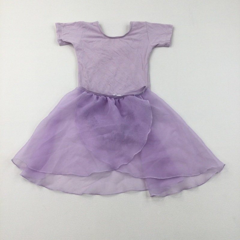 Purple Leotard & Skirt - Girls 5-6 Years