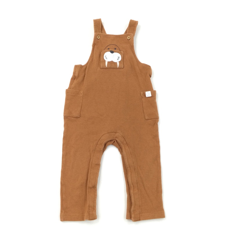 Sea Lion Tan Dungarees - Boys 12-18 Months