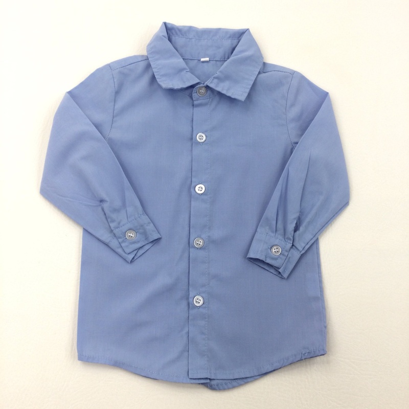 Blue Long Sleeve Shirt - Boys 18-24 Months