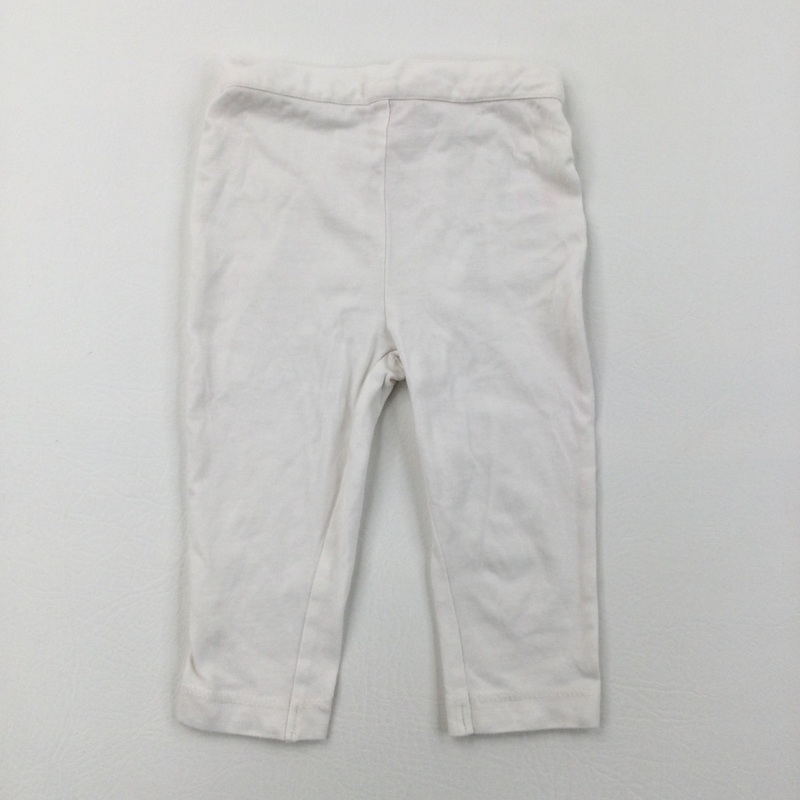 White Leggings - Girls 18-24 Months