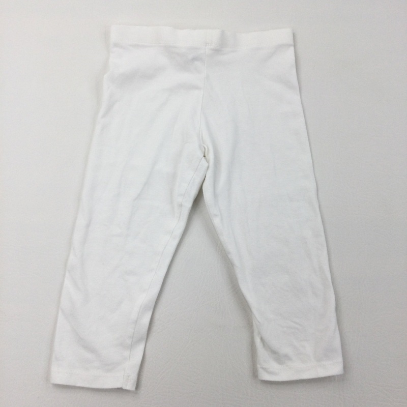 White Leggings - Girls 4-5 Years
