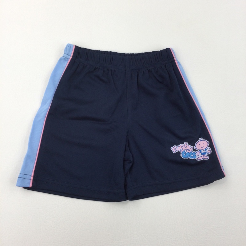 Rugby Tots Navy Shorts - Boys 3-4 Years