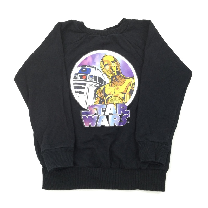 Star Wars Black Sweatshirt - Boys 6 Years
