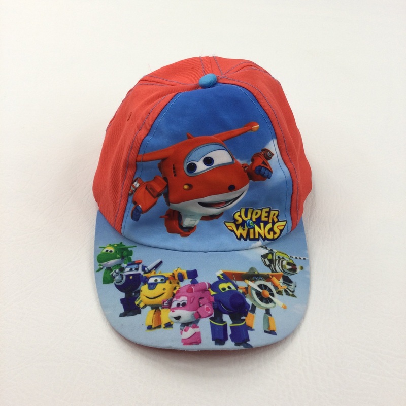 Super Wings Red Cap - Boys 3-6 Years