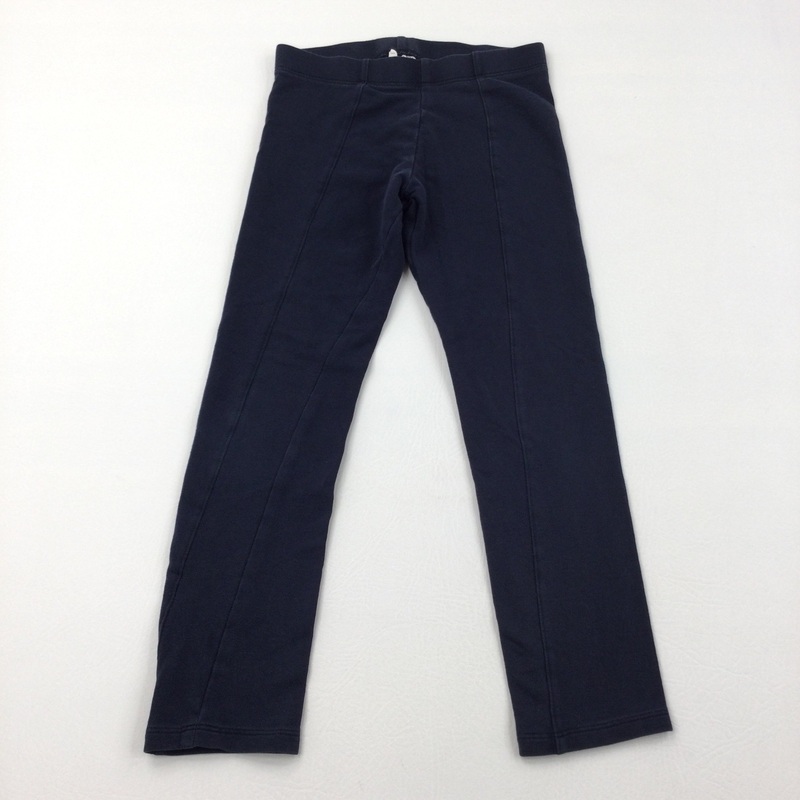 Navy Leggings - Girls 6-7 Years