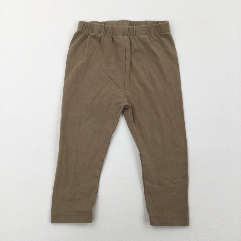 Brown Leggings - Girls 12-18 Months