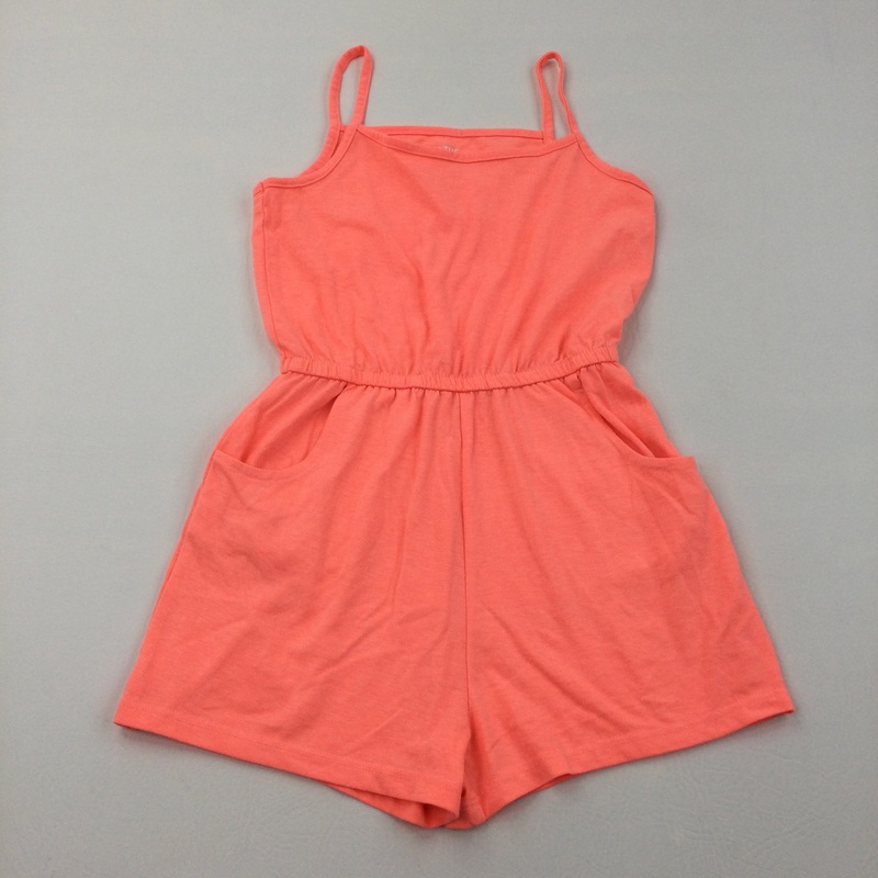 Coral Playsuit - Girls 9-10 Years