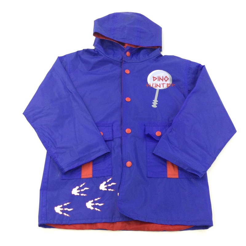 'Dino Hunter' Blue Jacket - Boys 4 Years