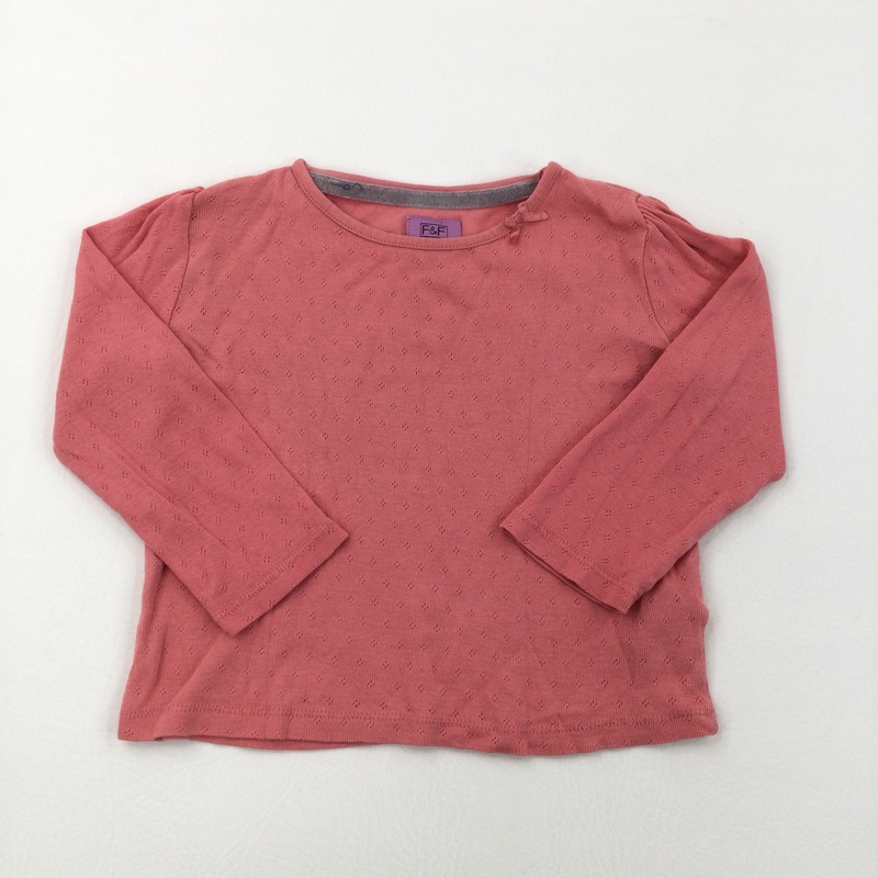 Pink Long Sleeve Top - Girls 2-3 Years