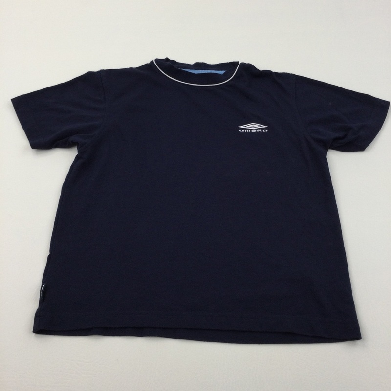Umbro Navy T-Shirt - Boys 9-10 Years
