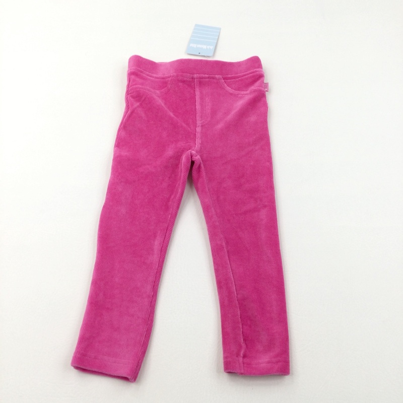 **NEW** Pink Ribbed Midweight Leggings - Girls 3-4 Years