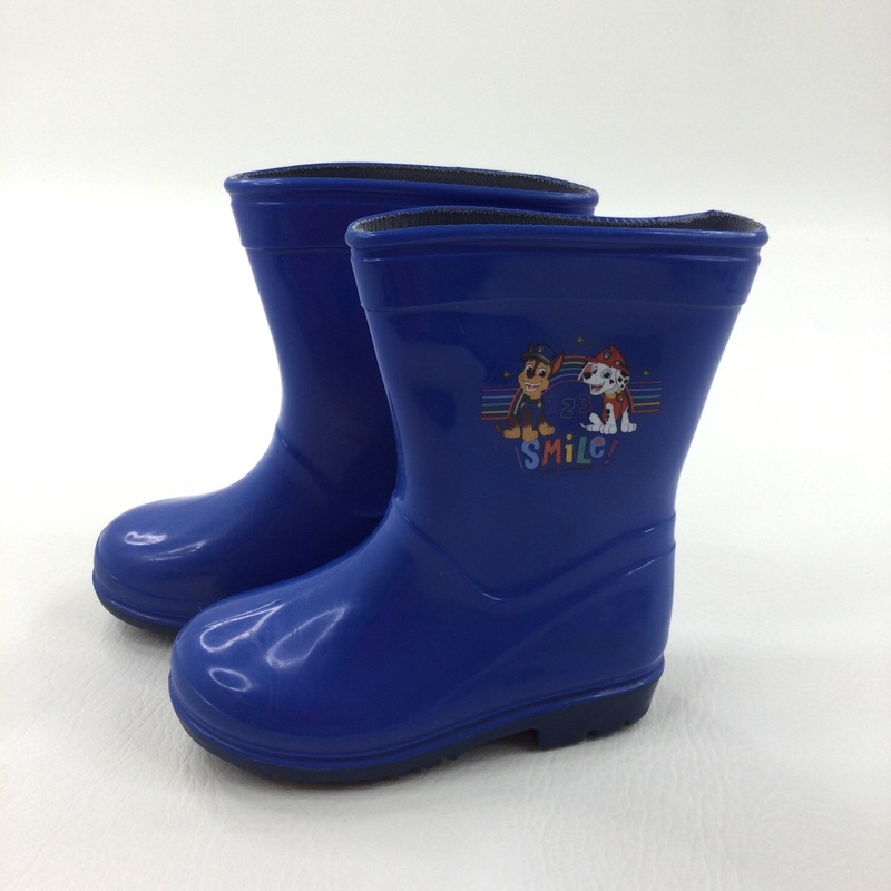 'Smile' Paw Patrol Blue Wellies - Boys - Shoe Size 7