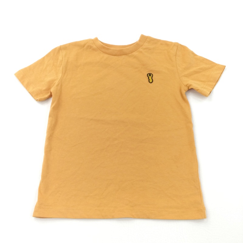 Stag Motif Orange T-Shirt - Boys 3 Years