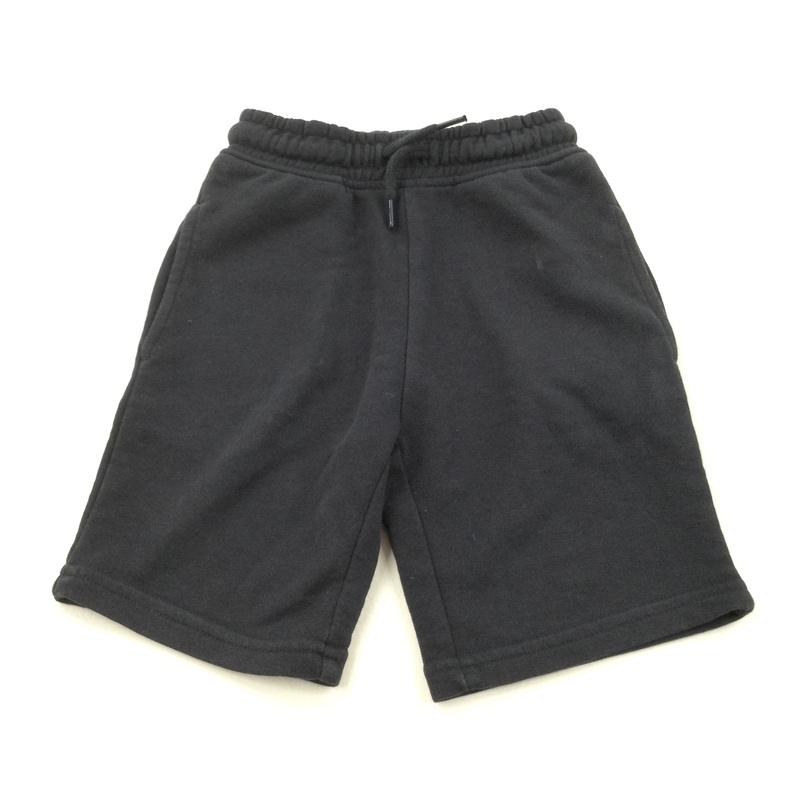 Black Jersey Shorts - Boys 6 Years