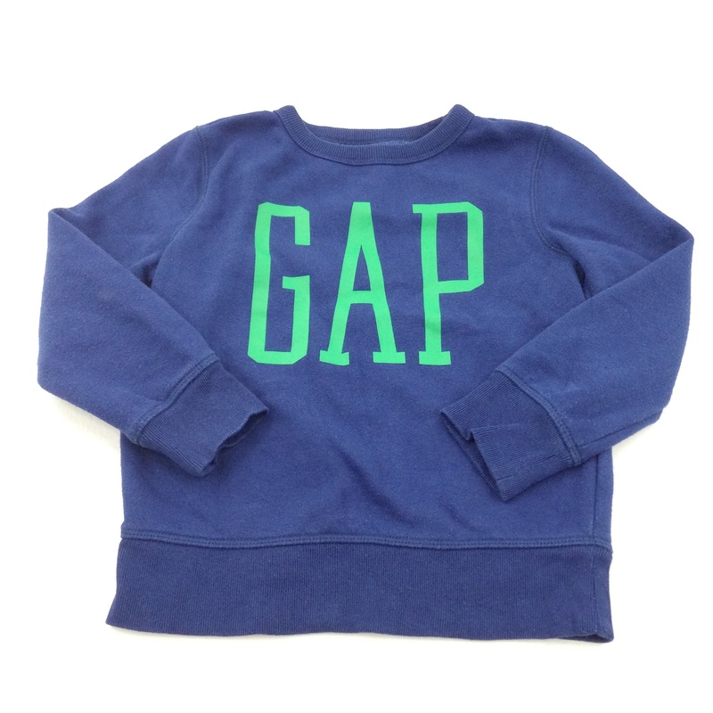 'GAP' Navy Sweatshirt - Boys 4-5 Years