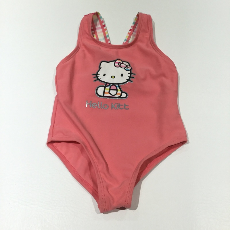 'Hello Kitt' Hello Kitty Pink Swimming Costume - Girls 18-24m