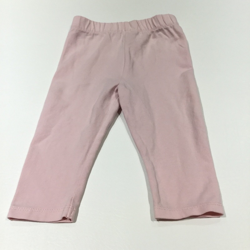 Pale Pink Leggings - Girls 3-6m