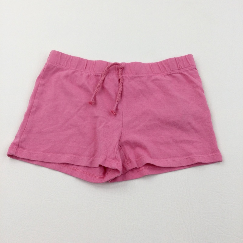Pink Lightweight Jersey Shorts - Girls 4-5 Years