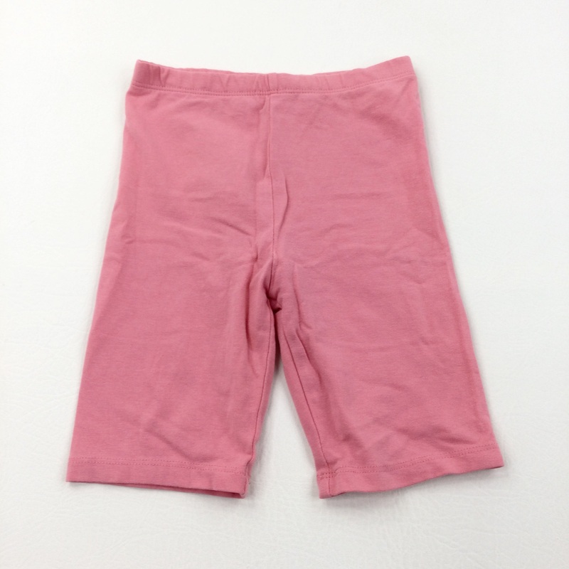 Pink Lightweight Jersey Cycling Shorts - Girls 4-5 Years