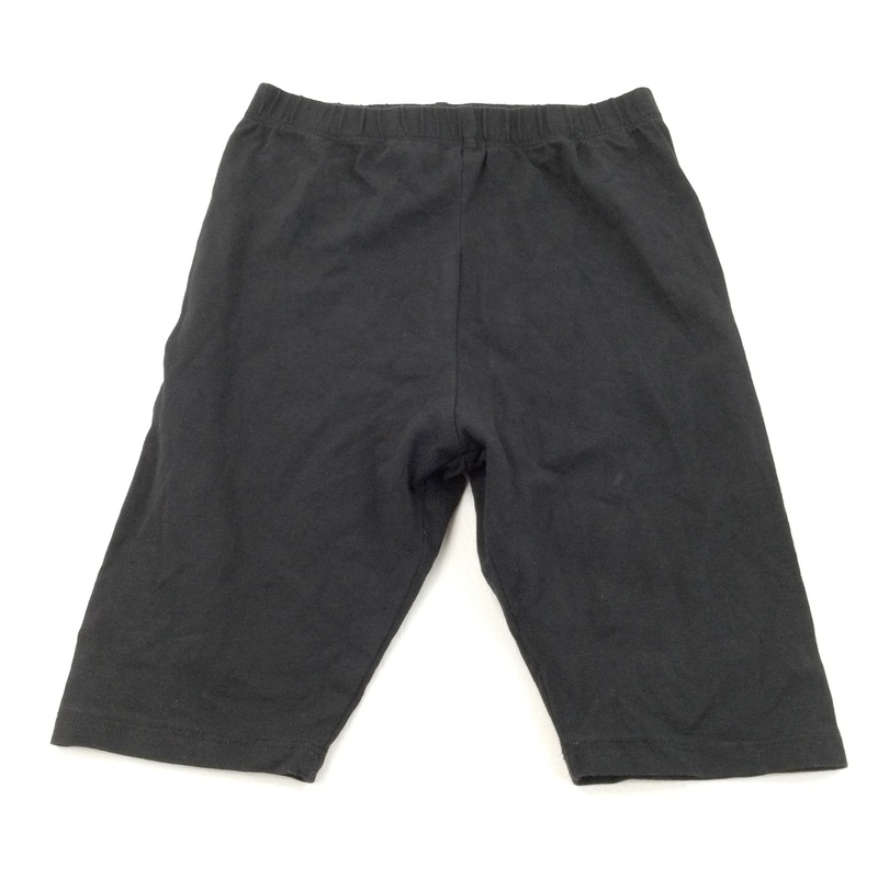 Black Lightweight Jersey Shorts - Girls 7-8 Years