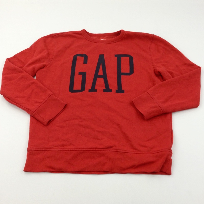 'GAP' Red Sweatshirt - Boys 14-16 Years