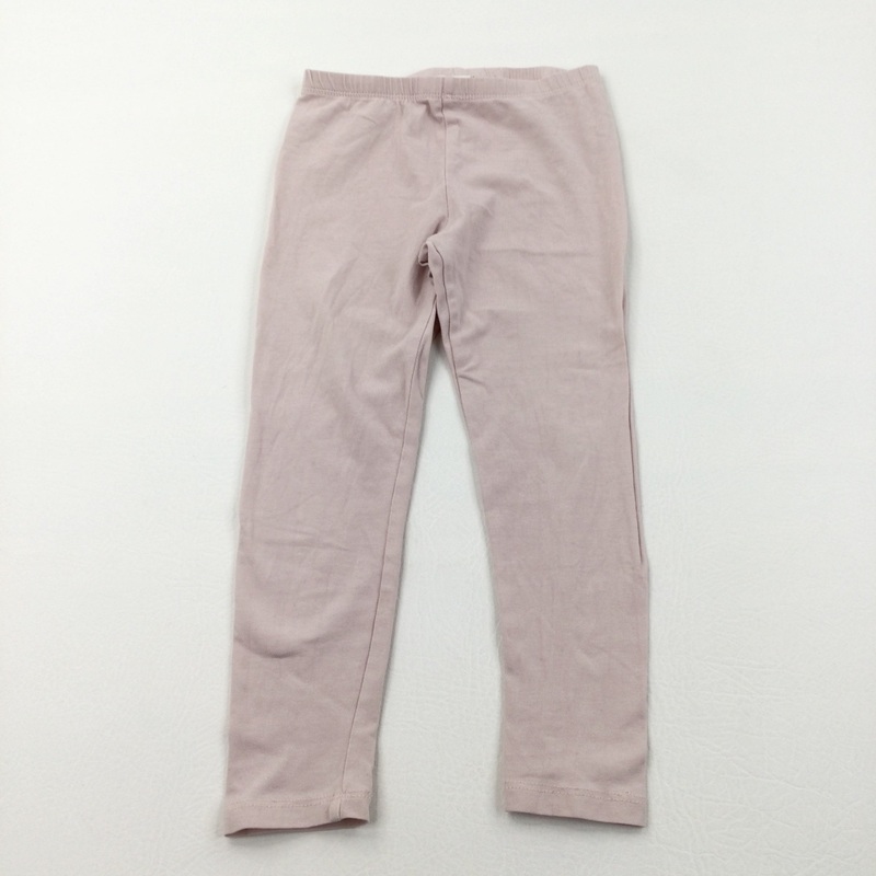 Pale Pink Leggings - Girls 3-4 Years