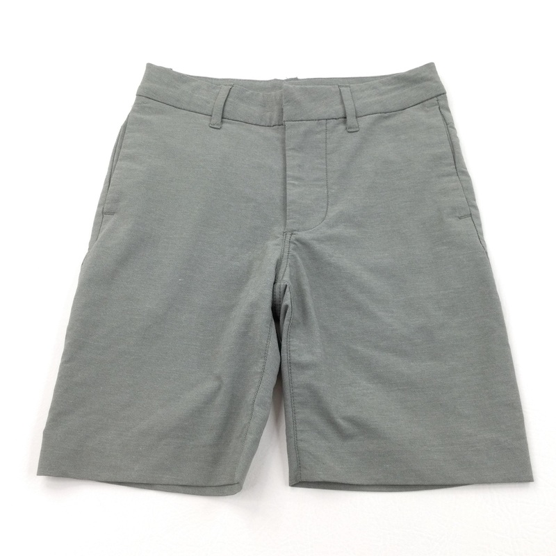 Smart Grey Cotton Shorts with Adjustable Waistband - Boys 5-6 Years