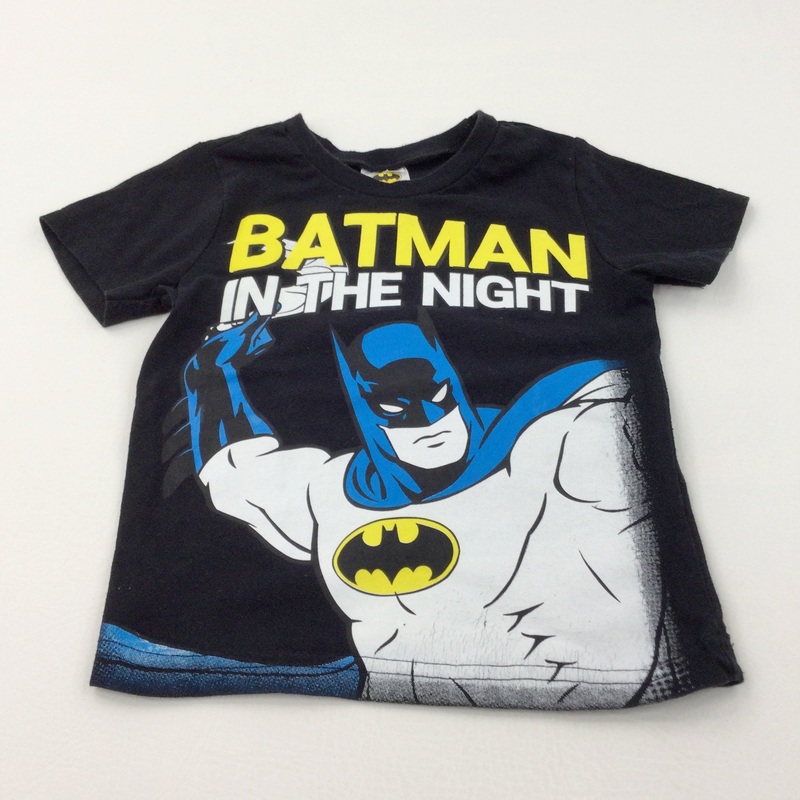 'Batman In The Night' Black T-Shirt - Boys 2-3 Years
