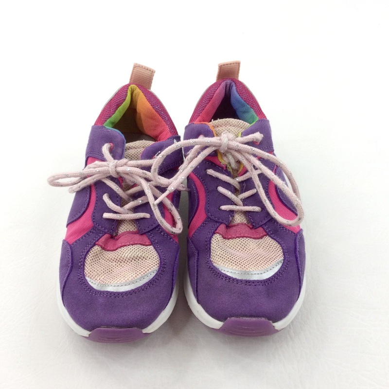 Purple & Pink Trainers - Girls - Shoe Size 1