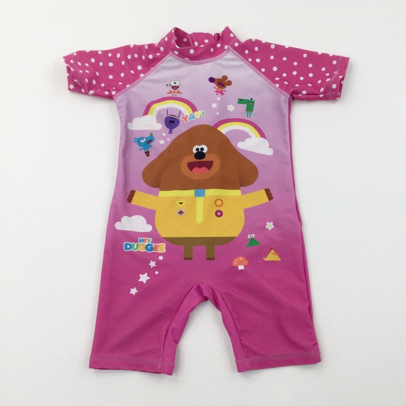 'Hey Duggee' Pink Sun/Beach Suit - 18-24 Months