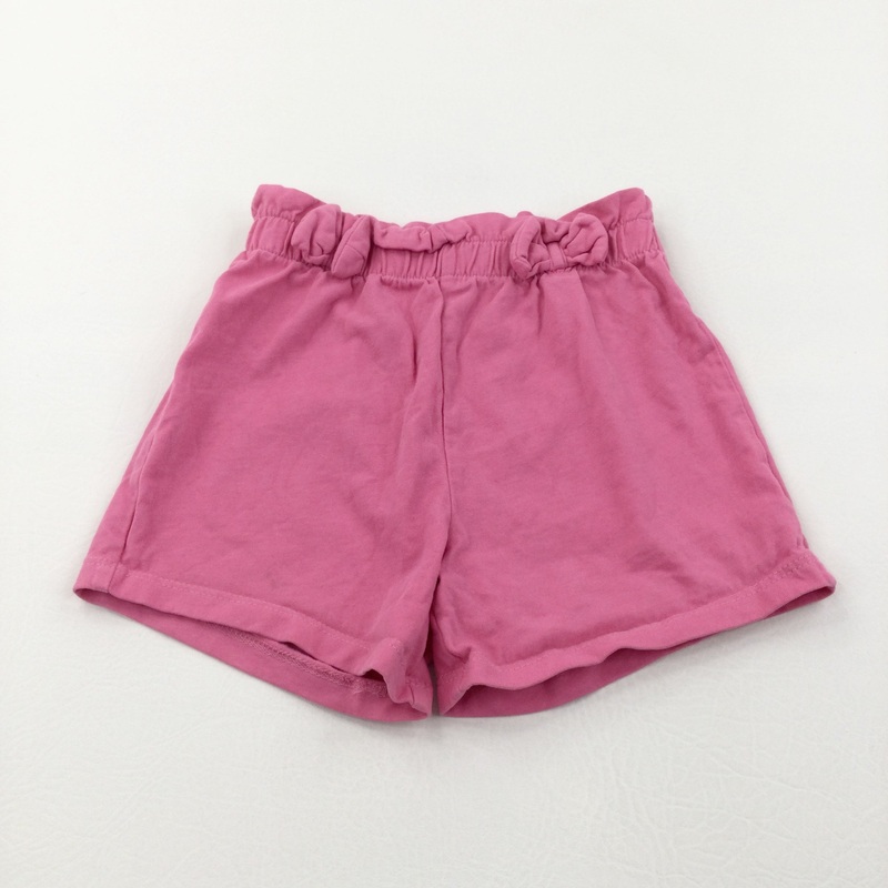 Pink Lightweight Jersey Shorts - Girls 2-3 Years