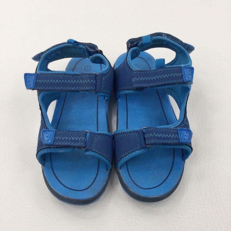 Blue Velcro Sandals - Boys - Shoe Size 1