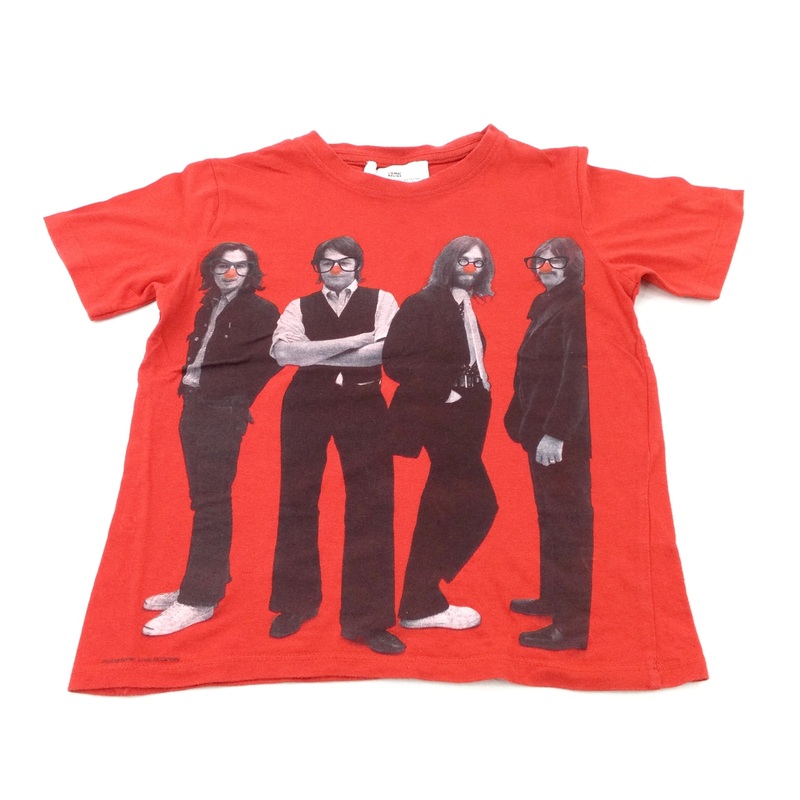 The Beatles Comic Relief Red T-Shirt - Boys/Girls 7-8 Years