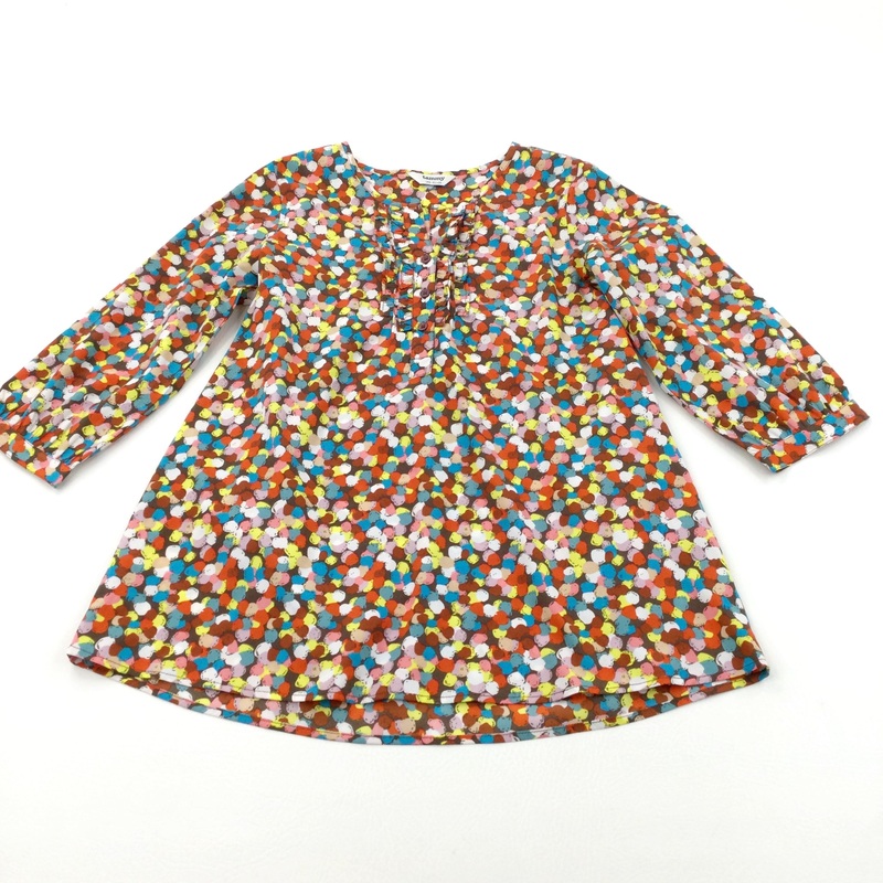 Colourful Spots Tunic Top/Blouse - Girls 11-12 Years