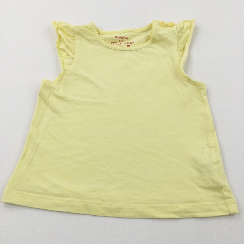 Yellow T-Shirt - Girls 6-9 Months