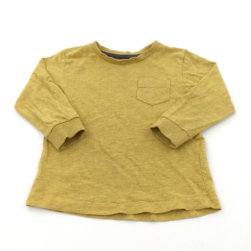 Yellow Mottled Long Sleeve Top - Boys 18-24 Months