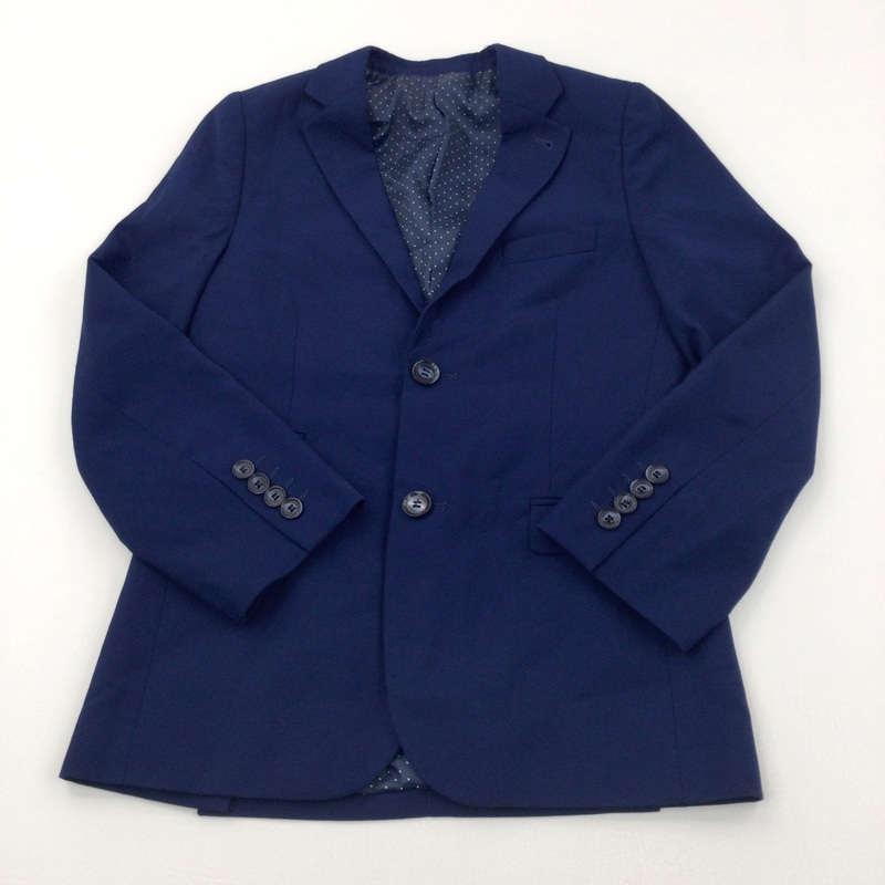 Blue Smart Jacket - Boys 10 Years
