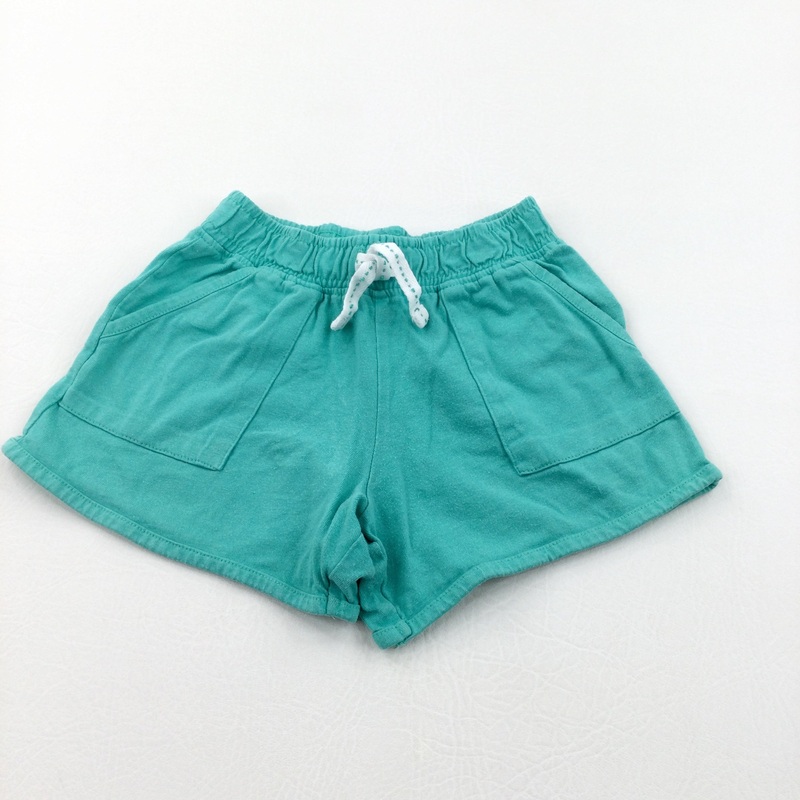 Teal Lightweight Jersey Shorts - Girls 3-4 Years